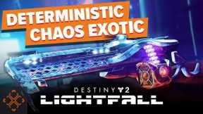 Destiny 2: Lightfall - How To Get The Deterministic Chaos Exotic LMG