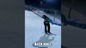 Even Alex Hall started on the bunny hill