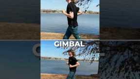 iPhone Action Mode vs Gimbal!