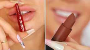 13 Amazing lipstick tutorials and lips art ideas for your lips compilation 💄😱