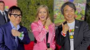 Super Nintendo World Grand Opening! Shigeru Miyamoto and Shinya Takahashi Interview!