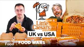 US vs UK Little Caesars | Food Wars | Insider Food
