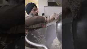 This is how Sikh chefs feed 100,000 people every day in India. #India #BigBatches #FoodPrep