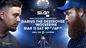 Power Slap 1: Darius The Destroyer vs Wolverine | Main Card
