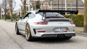 Porsche 991.2 GT3 RS with Armytrix Exhaust - LOUD Accelerations & Downshifts !