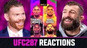 UFC 287 REACTIONS!!! | Round-Up w/ Paul Felder & Michael Chiesa  👊