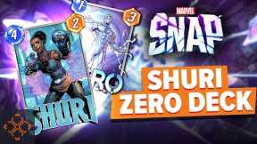 Marvel Snap: Shuri Zero Deck Guide