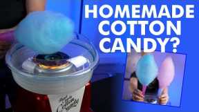 Testing the Nostalgia Cotton Candy Maker!