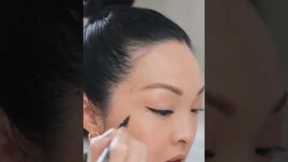 How to Perfect Your Winged Eyeliner! Easy Liquid Eyeliner Tutorial #eyeliner #wingedeyeliner