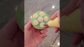 Fun and Easy Cupcake Design 🌼 #shorts #food #kitchen #chef #pastry #cupcake #decorating #dessert