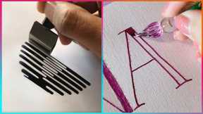 Satisfying Calligraphy That Will Relax You Before Sleep ▶6