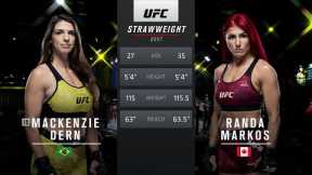 Mackenzie Dern vs Randa Markos | FREE FIGHT | UFC Vegas 73