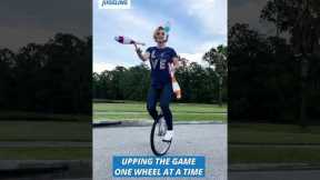 Juggling On A Unicycle & More Circus Arts | Driven | People Are Awesome #shorts