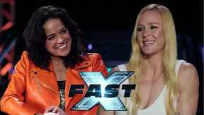 UFC's Holly Holm & Michelle Rodriguez Take You Inside the New Fast X Movie