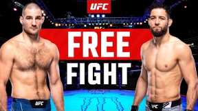 Sean Strickland vs Nassourdine Imavov | FREE FIGHT | UFC Vegas 76