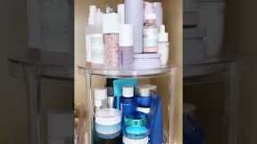 It’s not hoarding if it’s skincare. ✨ #skincareorganizing #organizing #chiutips #makeuporganizer