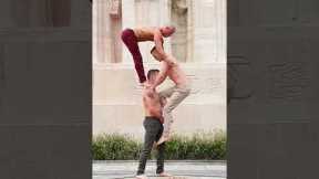 Three Men Perform Amazing Balance Act | People Are Awesome