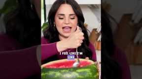 DIY WATERMELON COOLER 🍉🧊 #shorts #food #comedy #test #diy #hack #kitchen #foodie