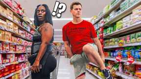 Farting at Walmart - She Got Scared! - The POOTER