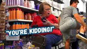 FARTING ON PEOPLE OF WALMART - THE POOTER - You've GOT to be Kidding Me!