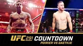 POIRIER vs GAETHJE 2 | UFC 291 Countdown
