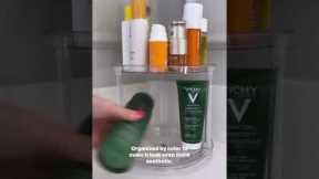 One of my FAV beauty organizers! #amazonorganization #amazonbeauty #amazonmusthaves #organization