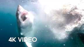 Sharks Feast On Whale | 4K UHD | Blue Planet II | BBC Earth