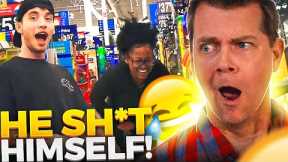 The Pooter My Man S*** Himself! - Farting At Walmart