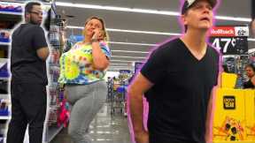 THE POOTER - Farting in Public at Walmart Prank