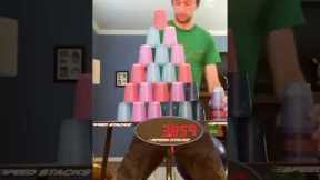 Ultimate Cup Stacker Breaks Record | People Are Awesome