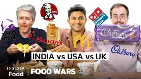 India Food Wars All Episodes Mega Marathon | India vs US vs UK | Food Wars | Insider Food
