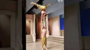 Man Performs Handstand While Balancing Himself On Brother | People Are Awesome
