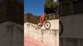 Biker Descends Flight of Stairs | People Are Awesome