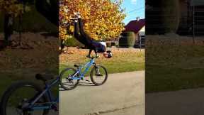 Guy Rides Bike in Plank Position | People Are Awesome