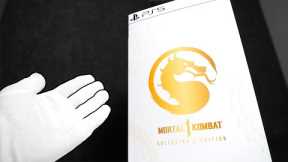 Mortal Kombat 1 Kollector's Edition Unboxing [PS5] + Press kit
