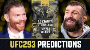 UFC 293 PREDICTIONS!!! | Round-Up w/ Paul Felder & Michael Chiesa  👊