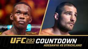 ADESANYA vs STRICKLAND | UFC 293 Countdown