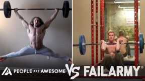 Wins & Fails While Weightlifting & More | People Are Awesome vs FailArmy!