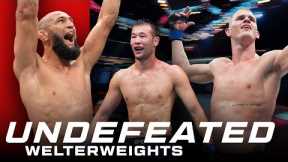 Undefeated UFC Welterweights