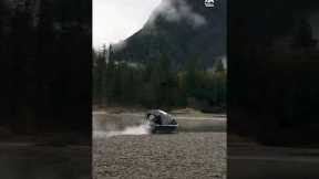 Person Riding Boat Goes Off Roading | People Are Awesome