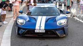 Ford GT with Akrapovic Titanium Exhaust - LOUD Acceleration Sounds !