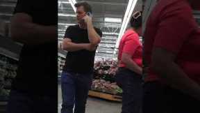 I'LL KNOCK YOU OUT! FARTING IN WALMART!