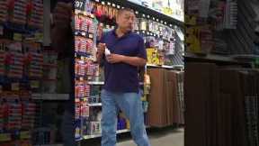 NOT IN FRONT OF THE KIDS! FARTING IN WALMART!