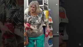 SHE MOVED AWAY SO FAST! FARTING IN WALMART!