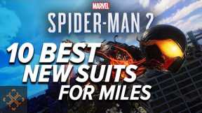 Spider-Man 2: The 10 Best New Suits For Miles Morales