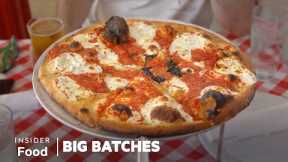 How New York’s Best Pizzeria Makes 140,000 Pizzas In Its Coal-Fired Oven Every Year | Big Batches