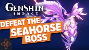Genshin Impact: How To Find And Defeat Millennial Pearl Seahorse