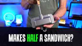 This Gadget Makes HALF a Sandwich!