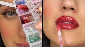 Red butterfly lips?!! 😲