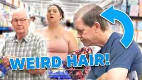 THE POOTER - FARTING IN WALMART WITH STUPID HAIR